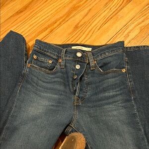 Levi's Denim Straight-Leg Jeans